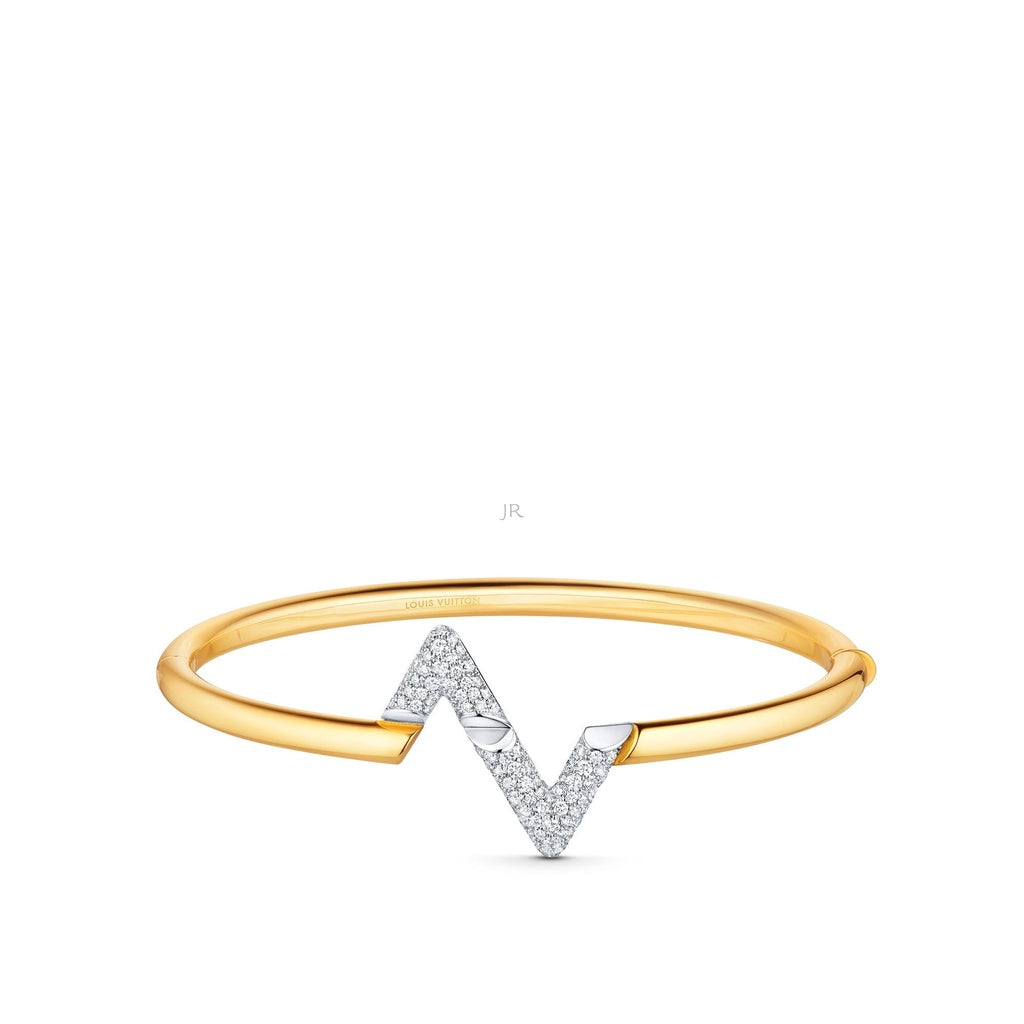 [⭐Spark]VOLTE UPSITE DOWN GOLD DIAMOND BRACELET