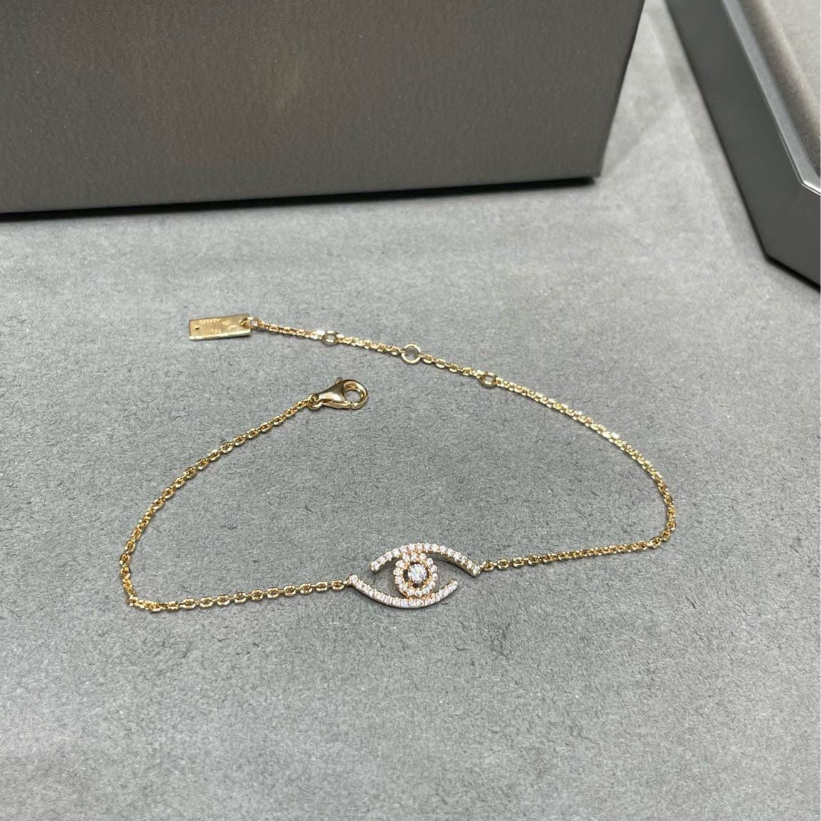 [⭐Spark]Demo Eye Pave-Set Diamond Bracelet