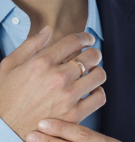 [⭐Spark]ALLIANCE LIENS VIDENCE 4MM RING