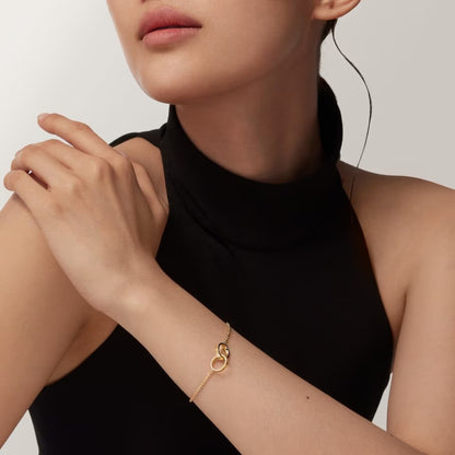 [⭐Spark]LOVE BRACELET DOUBLE RING