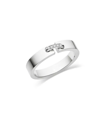 [⭐Spark]ALLIANCE LIENS VIDENCE DIAMOND 4MM RING