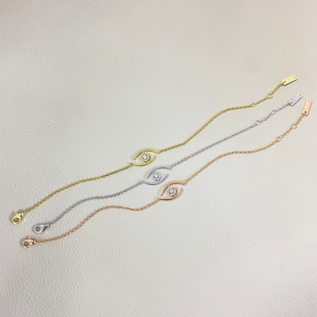[⭐Spark]Demo Eye Pave-Set Diamond Bracelet
