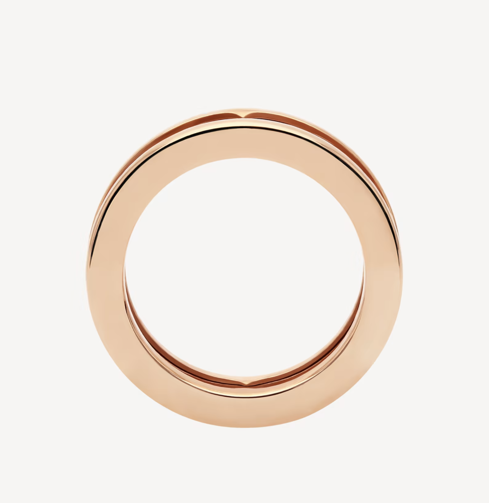 [⭐Spark]ZERO 1 ONE-BAND WITH OPENWORK LOGO SPIRAL RING