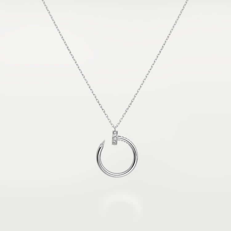 [⭐Spark]JUSTE NECKLACE SILVER