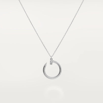 [⭐Spark]JUSTE NECKLACE SILVER