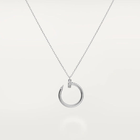 [⭐Spark]JUSTE NECKLACE SILVER
