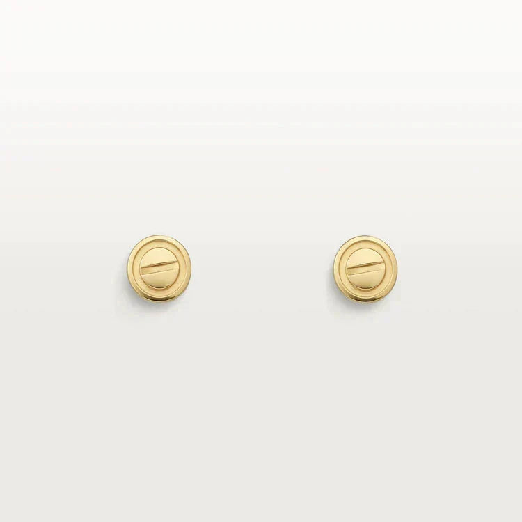 [⭐Spark]LOVE EARRINGS GOLD 10MM