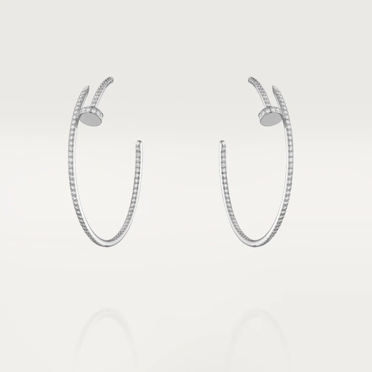 [⭐Spark]JUSTE EARRINGS FULL DIAMONDS 1.8MM