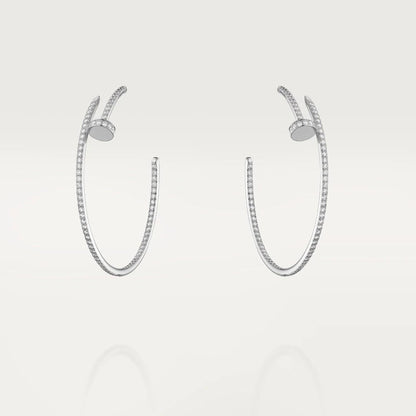 [⭐Spark]JUSTE EARRINGS FULL DIAMONDS 1.8MM