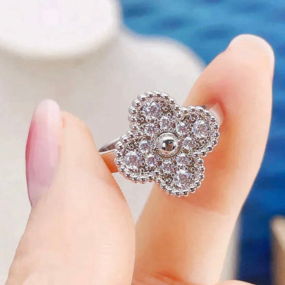 [⭐Spark]CLOVER DIAMOND RING