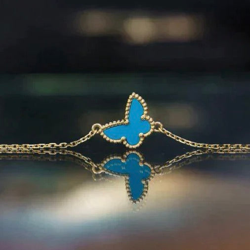 [⭐Spark]BUTTERFLY TURQUOISE BUTTERFLY BRACELET