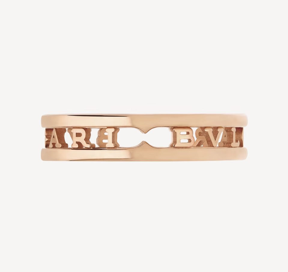 [⭐Spark]ZERO 1 ONE-BAND WITH OPENWORK LOGO SPIRAL RING