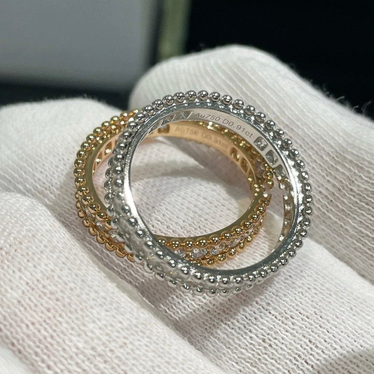 [⭐Spark]PERLEE DIAMOND ROSE GOLD RING