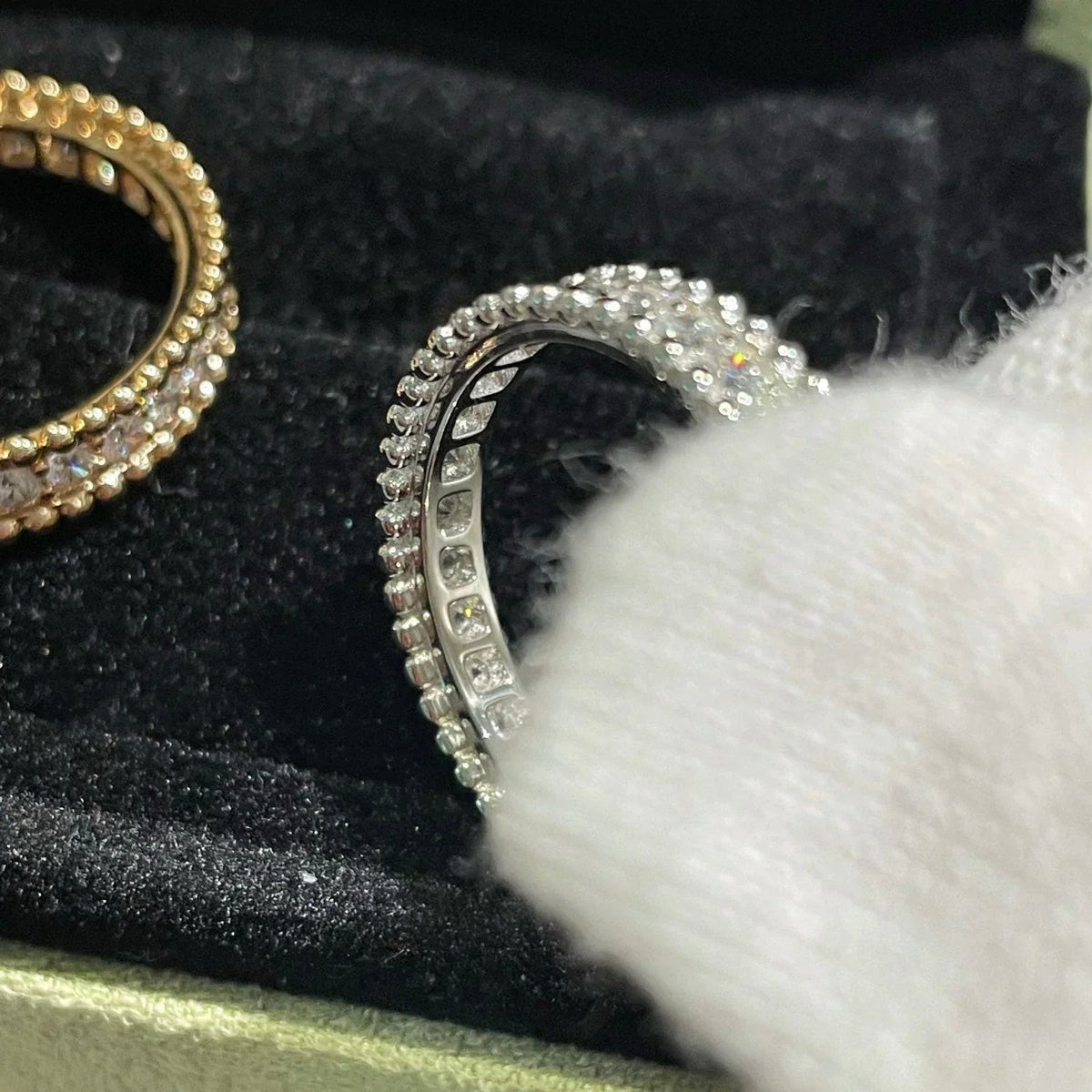 [⭐Spark]PERLEE DIAMOND ROSE GOLD RING
