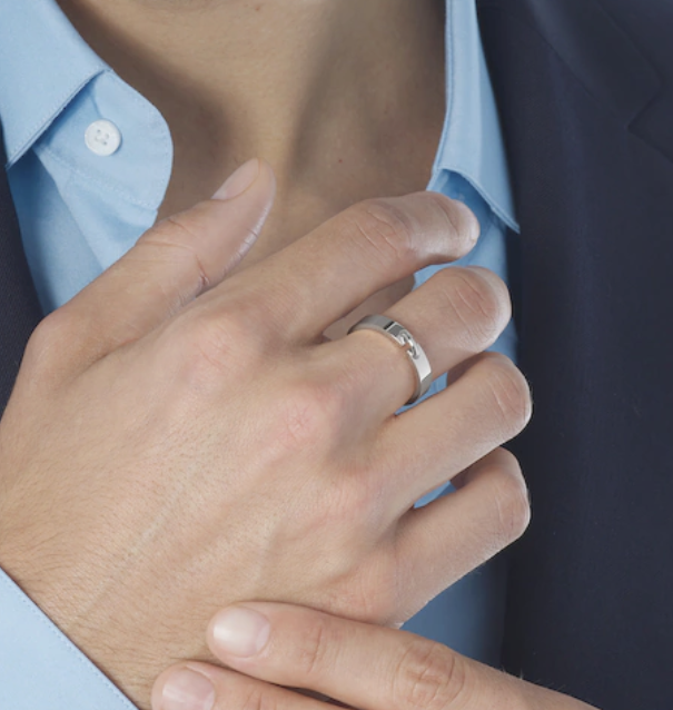 [⭐Spark]ALLIANCE LIENS VIDENCE 4MM RING