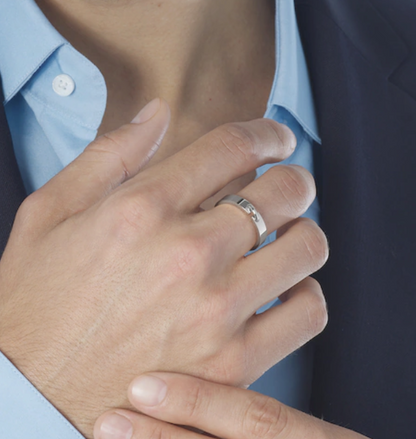 [⭐Spark]ALLIANCE LIENS VIDENCE 4MM RING