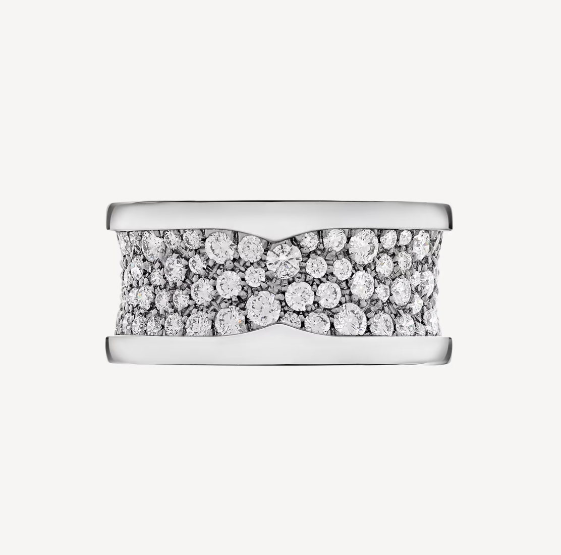 [⭐Spark]ZERO 1 WITH PAVED DIAMONDS ON THE SPIRAL RING