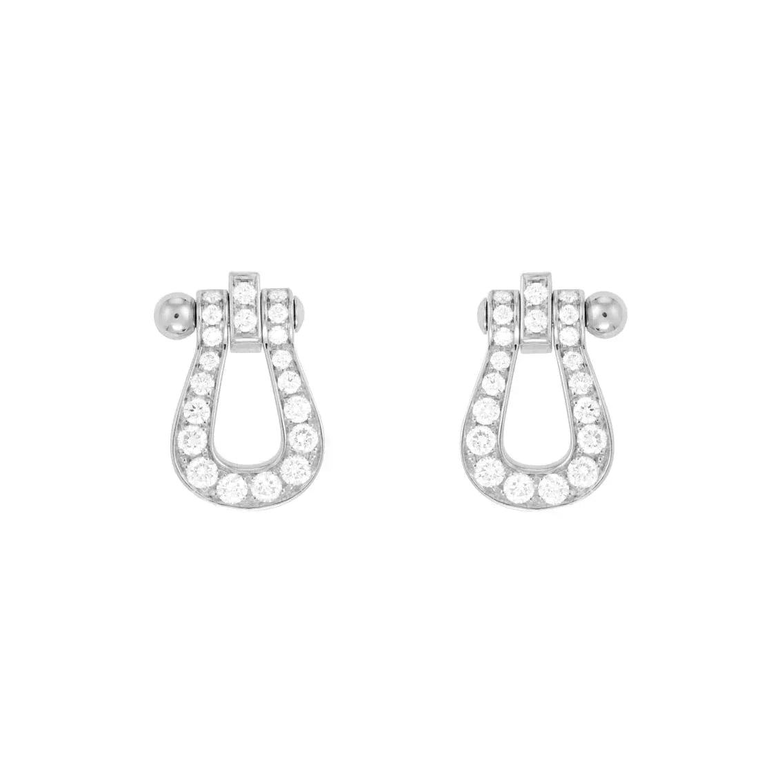 [⭐Spark]FORCE 10 FULL DIAMOND STUD EARRINGS MINI MODEL