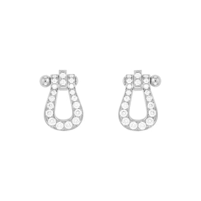 [⭐Spark]FORCE 10 FULL DIAMOND STUD EARRINGS MINI MODEL