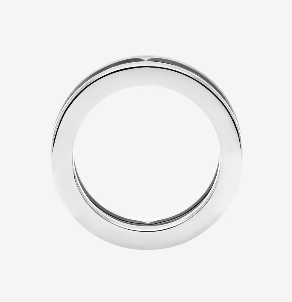 [⭐Spark]ZERO 1 ONE-BAND WITH OPENWORK LOGO SPIRAL RING