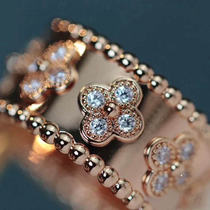 [⭐Spark]CLOVER KALEIDOSCOPE RING 10MM