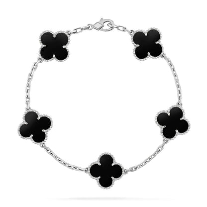 [⭐Spark] CLOVER 5 MOTIF ONYXS BRACELET COLLECTION