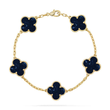 [⭐Spark]CLOVER 5 MOTIF PIETERSITE BRACELET COLLECTION