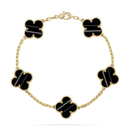 [⭐Spark] CLOVER 5 MOTIF PULSAR STONE BRACELET COLLECTION