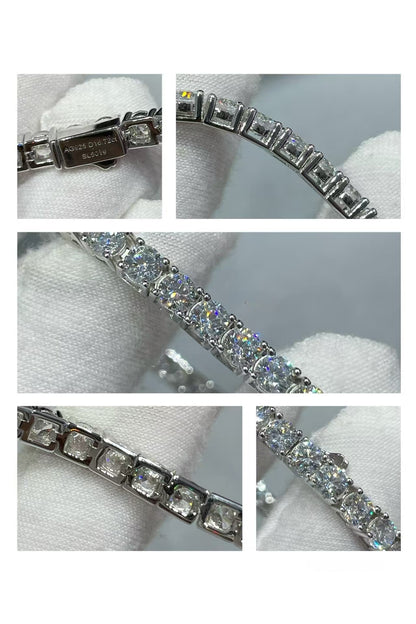 [⭐Spark jewelrys]TENNIS BRACELET WITH FULL DIAMOND SETTING