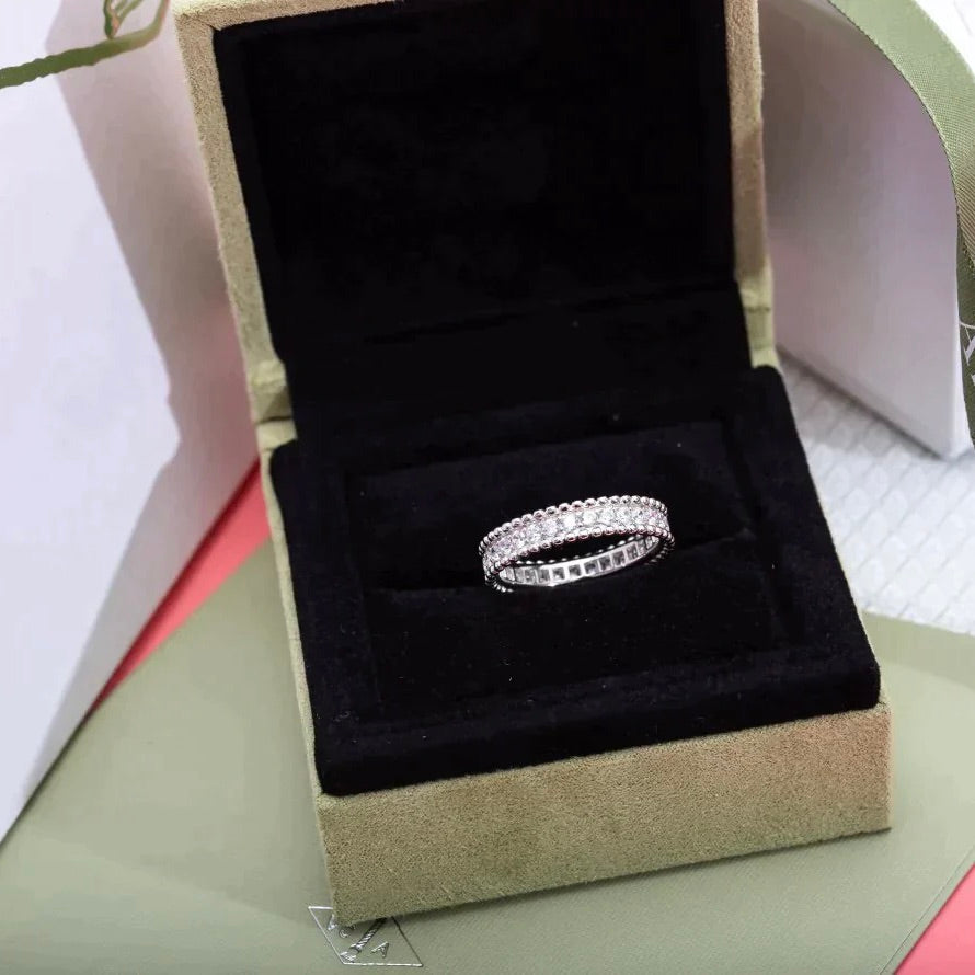 [⭐Spark]PERLEE DIAMOND SILVER RING