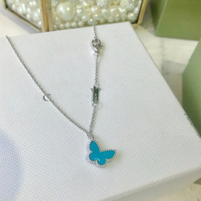 [⭐Spark]BUTTERFLY TURQUOISE BUTTERFLY BRACELET SILVER
