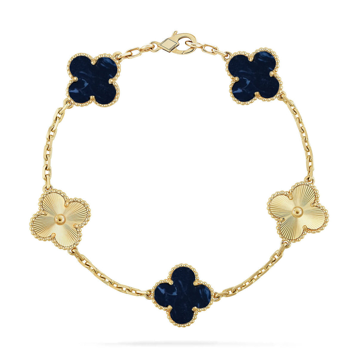 [⭐Spark]CLOVER 5 MOTIF PIETERSITE BRACELET COLLECTION