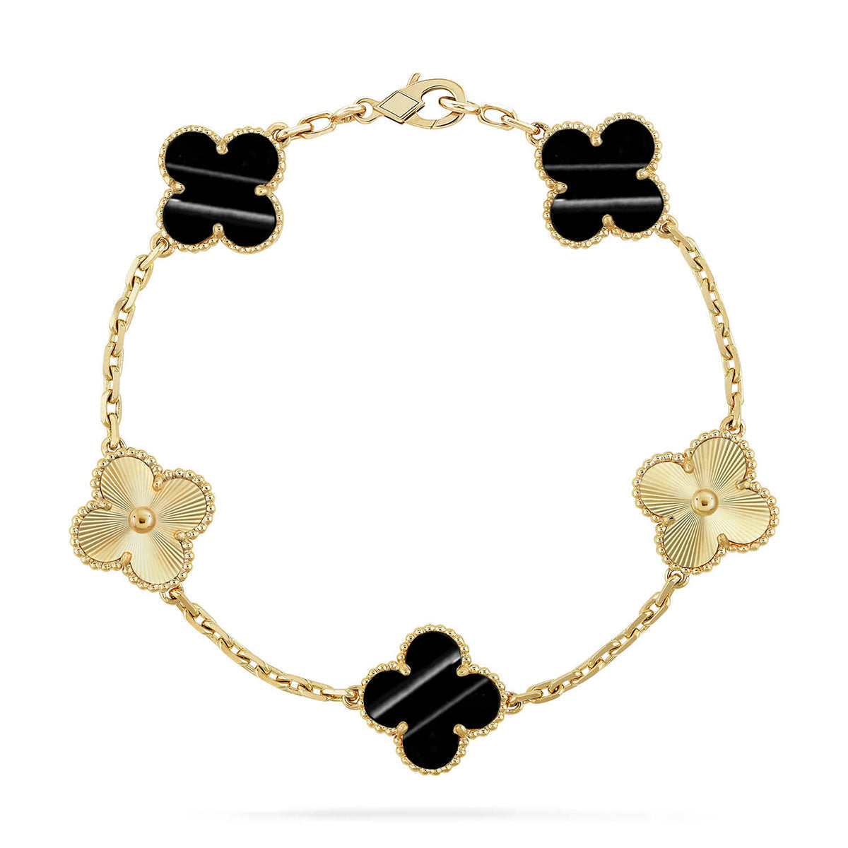 [⭐Spark] CLOVER 5 MOTIF PULSAR STONE BRACELET COLLECTION