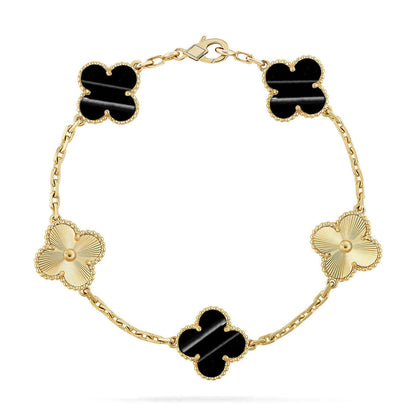 [⭐Spark] CLOVER 5 MOTIF PULSAR STONE BRACELET COLLECTION