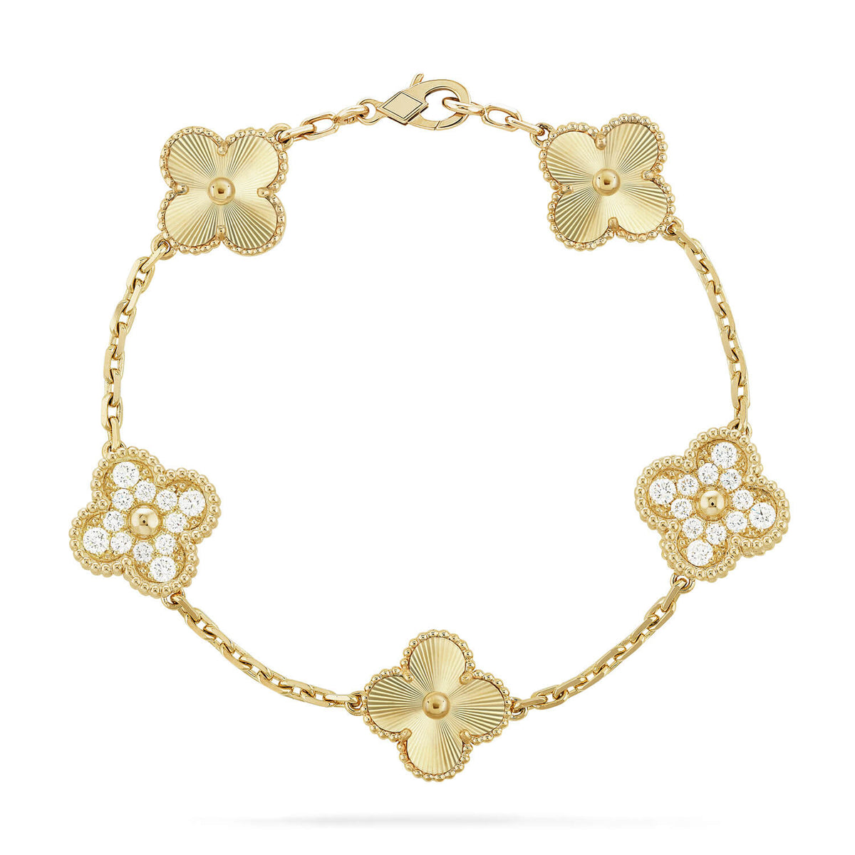 [⭐Spark] CLOVER 5 MOTIF LASER BRACELET COLLECTION