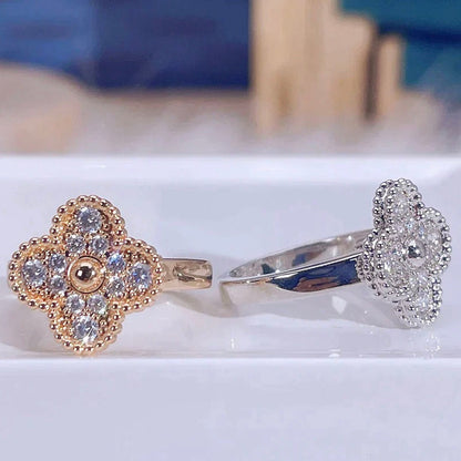 [⭐Spark]CLOVER DIAMOND RING