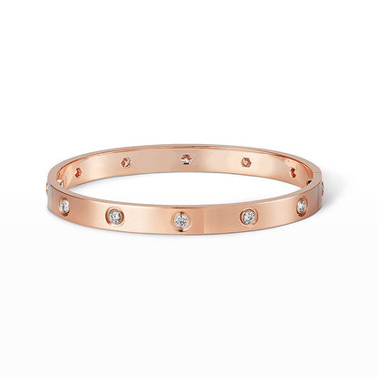 [⭐Spark]LOVE BRACELET 6.1MM 10 DIAMONDS