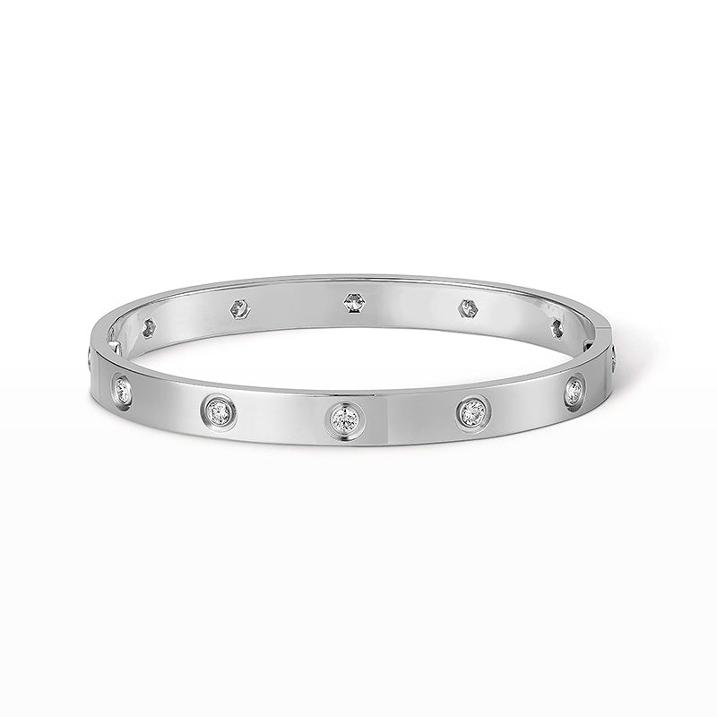[⭐Spark]LOVE BRACELET 6.1MM 10 DIAMONDS