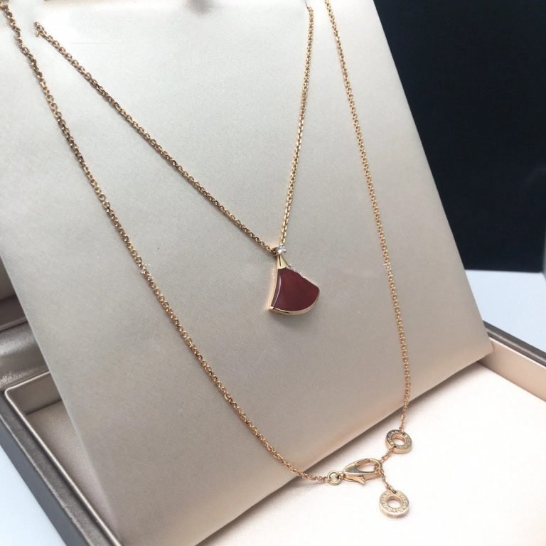 [⭐Spark]DREAM NECKLACE CARNELIAN 1 DIAMOND
