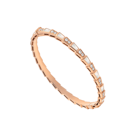 [⭐Spark]SERPENTI BRACELET PINK GOLD MOP DIAMOND
