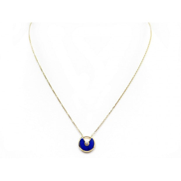 [⭐Spark]AMULETTE ROSE GOLD AGATE NECKLACE