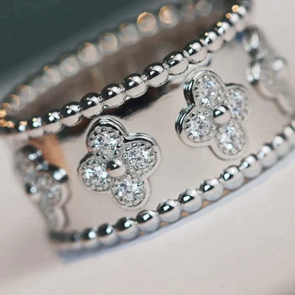 [⭐Spark]CLOVER KALEIDOSCOPE RING 10MM