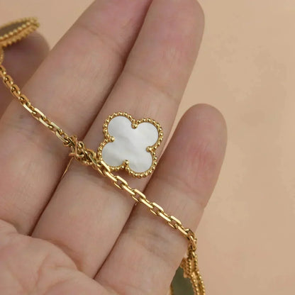 [⭐Spark]LUCKY SPRING 5 MOTIF GOLD BRACELET