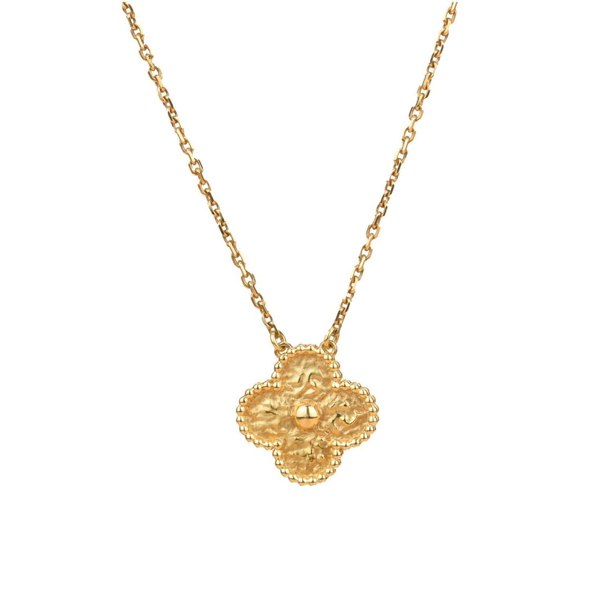 [⭐Spark]CLOVER 15MM  BRONZING NECKLACE