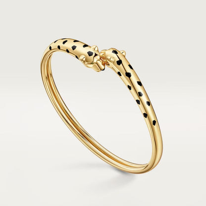 [⭐Spark]PANTHERE DOUBLE HEADED OPEN BRACELET