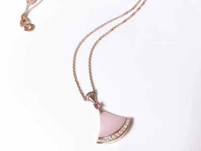 [⭐Spark]DREAM NECKLACE PINK MOP DIAMOND