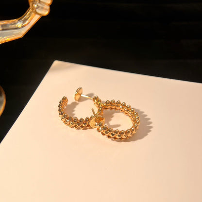 [⭐Spark]CLASH SMALL HOOP EARRINGS