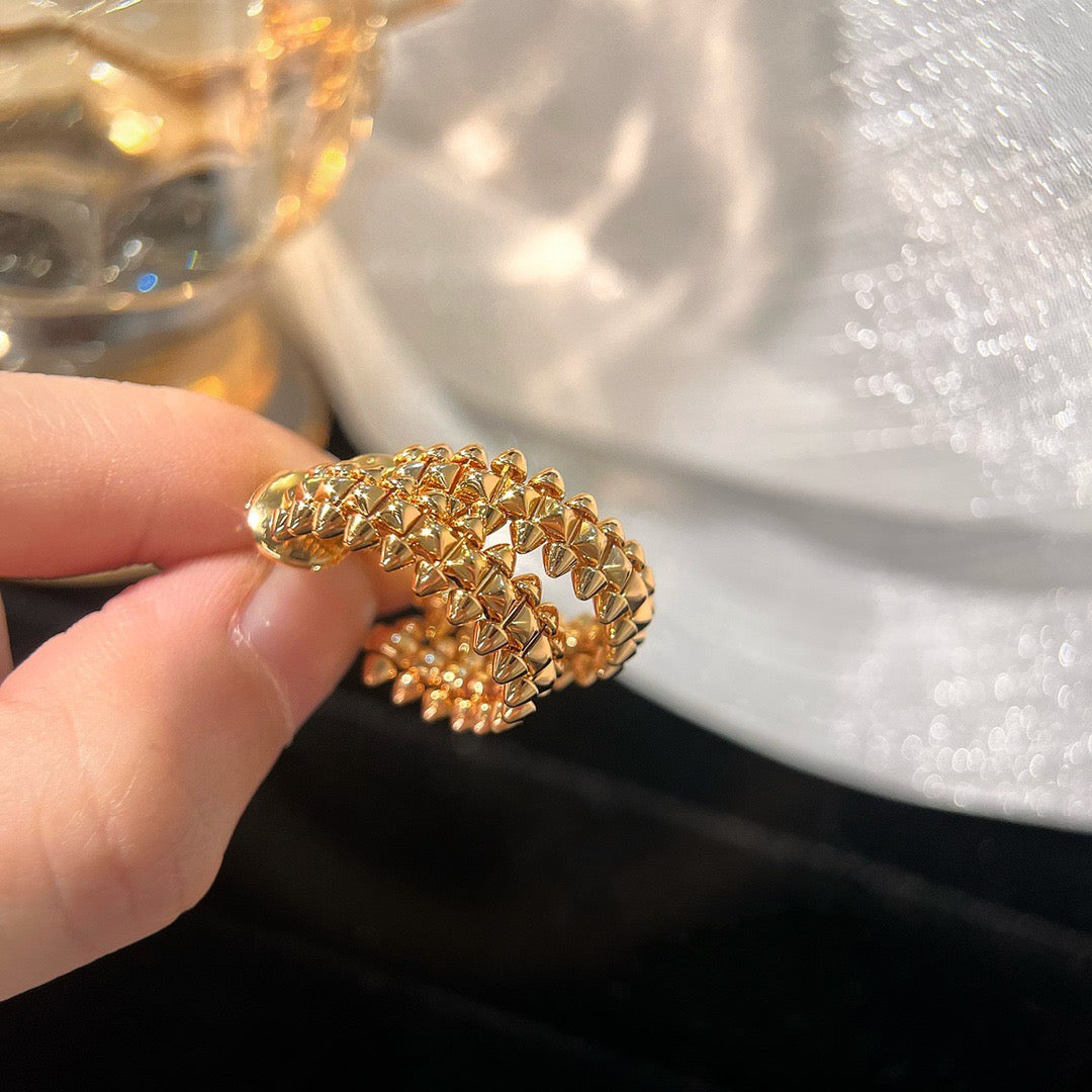 [⭐Spark]CLASH SMALL HOOP EARRINGS