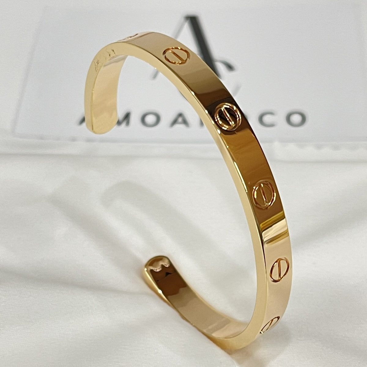 [⭐Spark]LOVE BRACELET 6.1MM OPEN CUFF