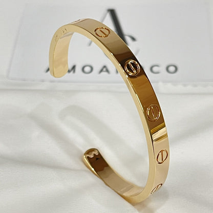 [⭐Spark]LOVE BRACELET 6.1MM OPEN CUFF